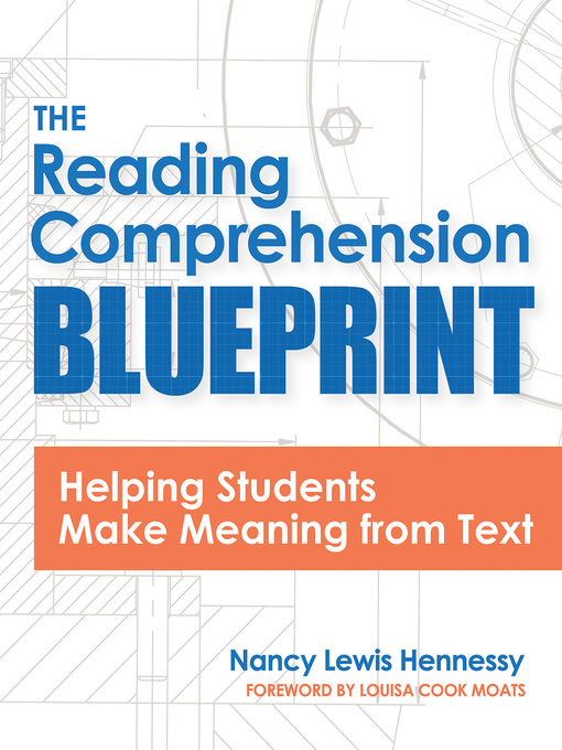 Title details for The Reading Comprehension Blueprint by Nancy Lewis Hennessy - Wait list